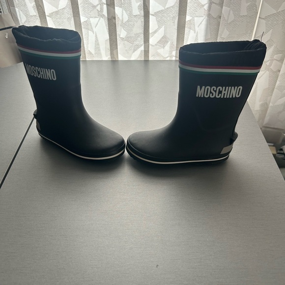 Moschino toddler rainboot NWT sz 24 - Picture 5 of 15